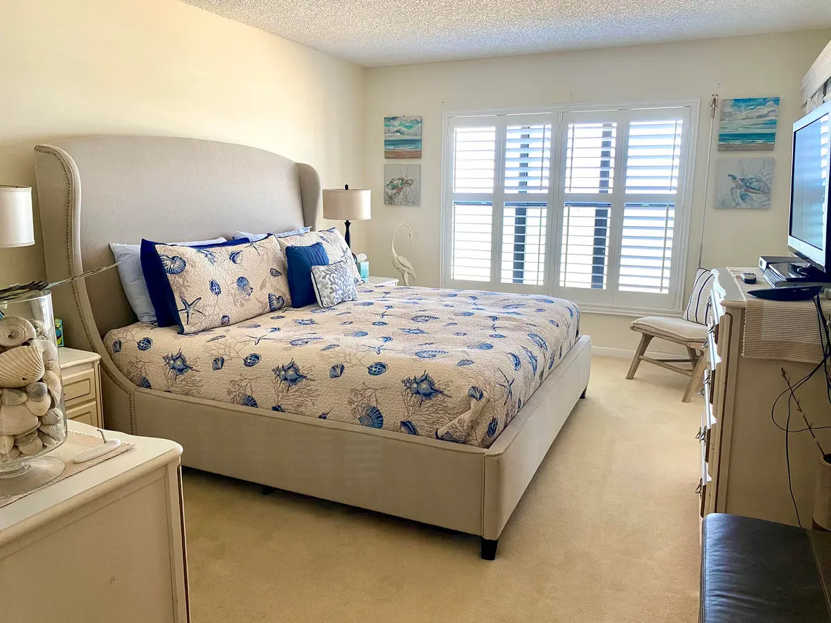 Master Bedroom at 10200 S Ocean Drive 710, Jensen Beach