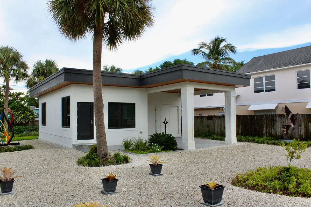Front Elevation at 3583 Gibbs Road, Delray Beach