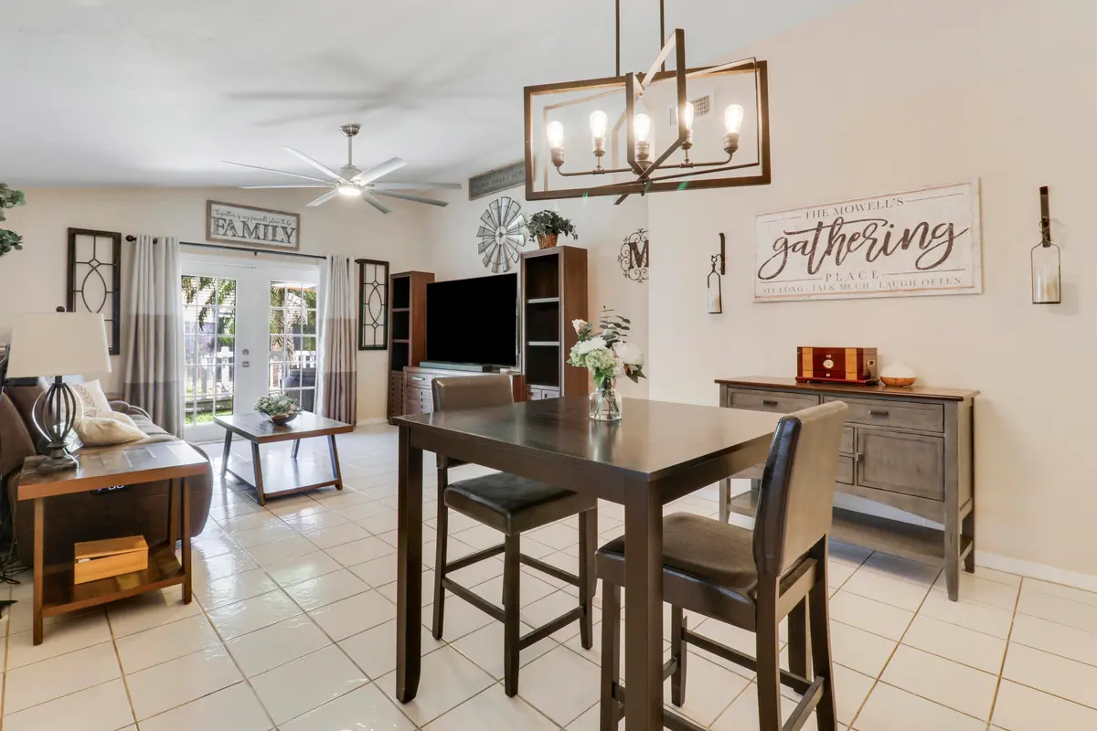 Dining - living area at 1437 Dandelion Lane, West Palm Beach
