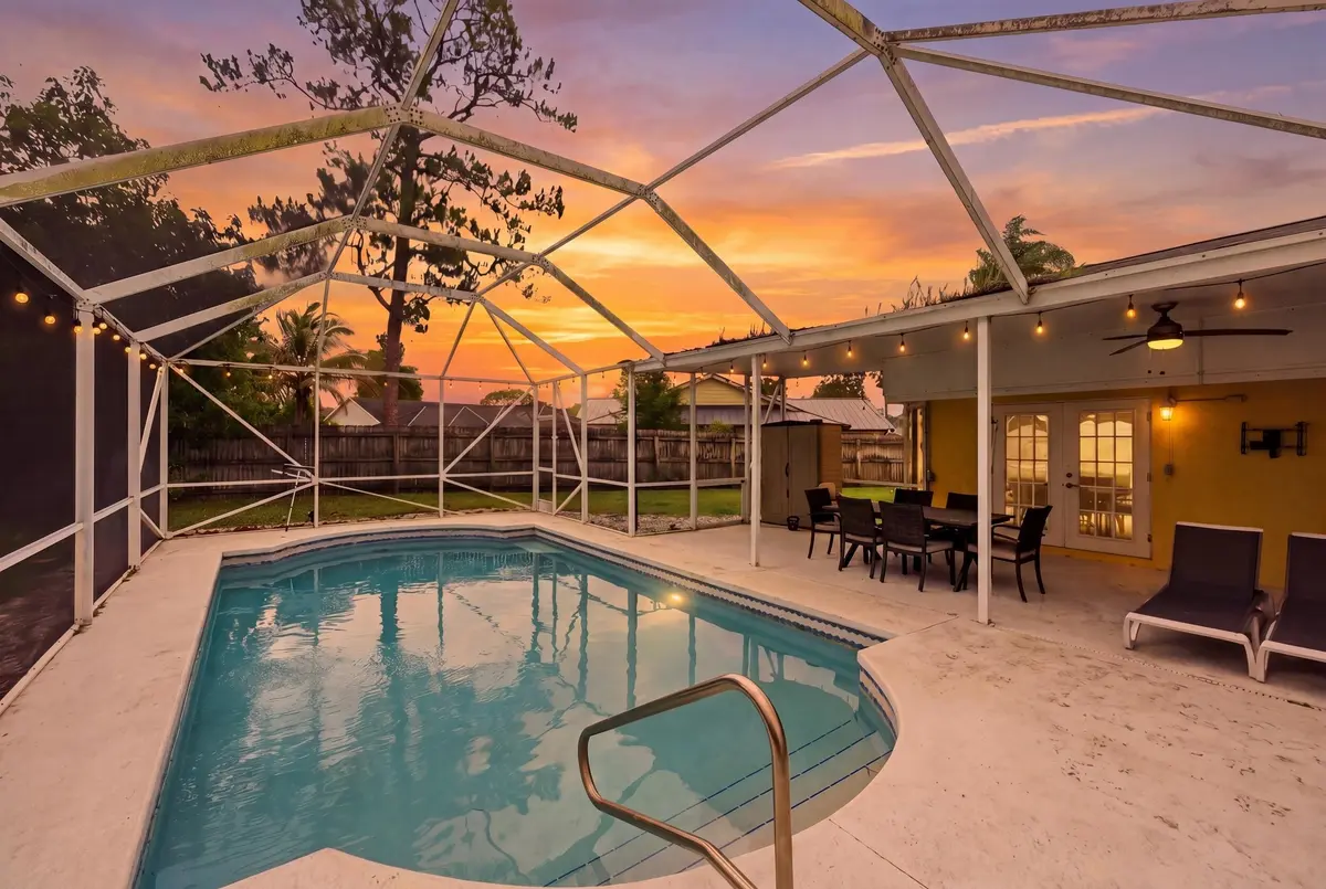 Private Pool at 145 Roycourt Circle, Royal Palm Beach