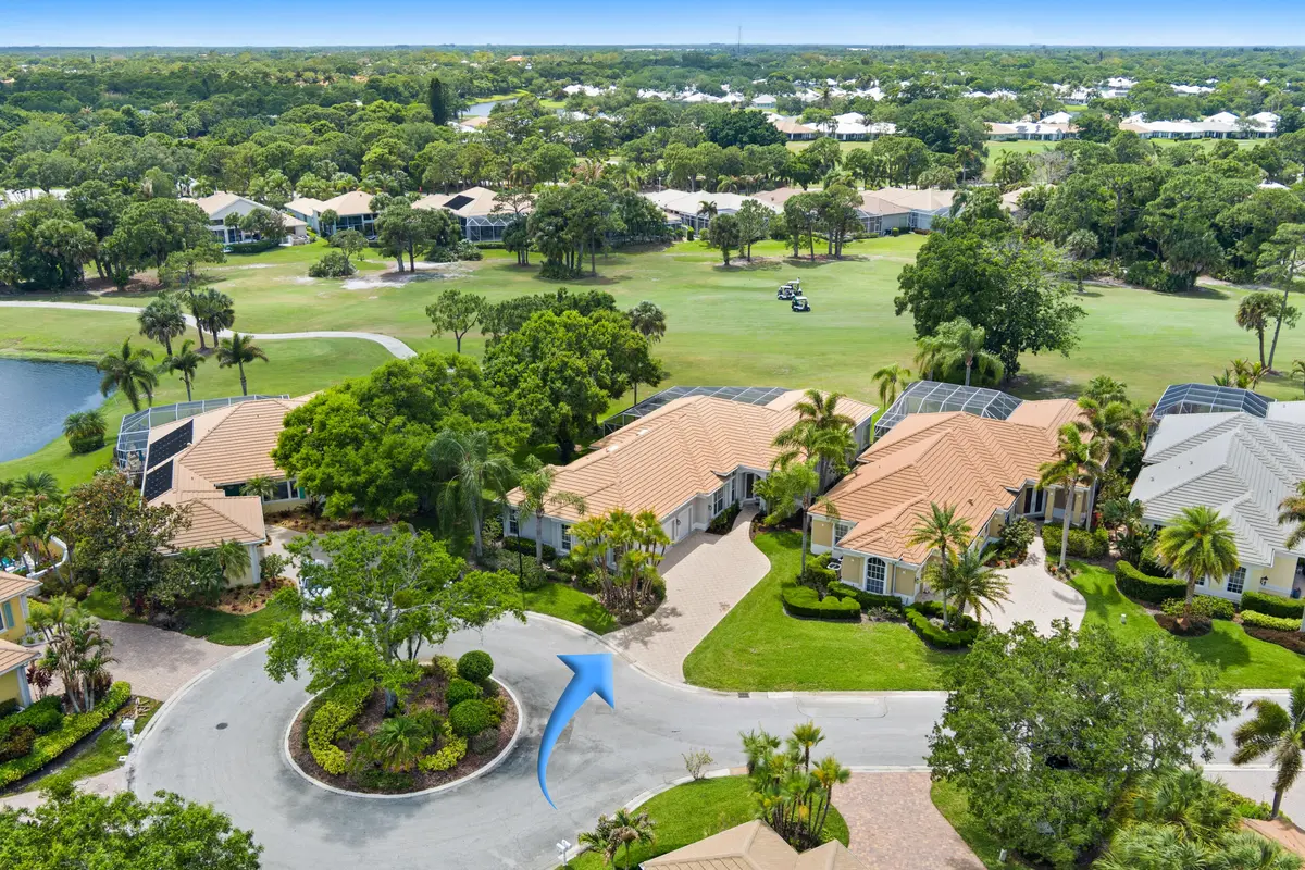 Aerial View at 2534 SW Manor Hill Drive, Palm City