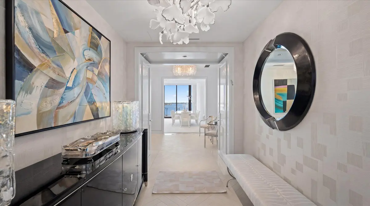 Elevator Foyer at 1100 S Flagler Drive 804, West Palm Beach