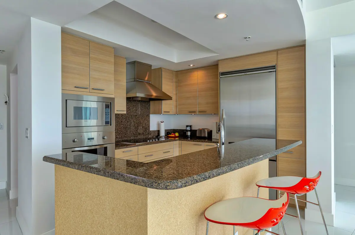 Kitchen at 1 N Ocean Boulevard 913, Pompano Beach