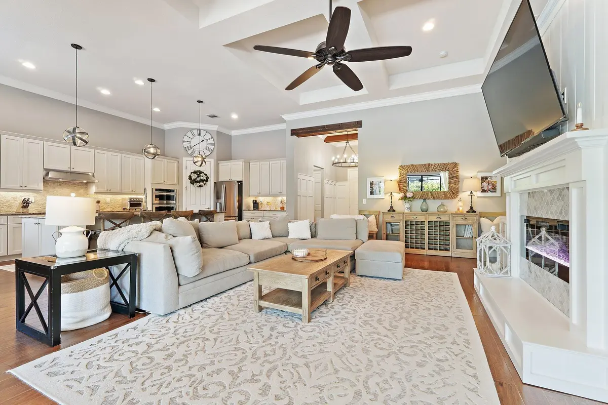 Great Room at 4560 SW Gossamer Circle, Palm City