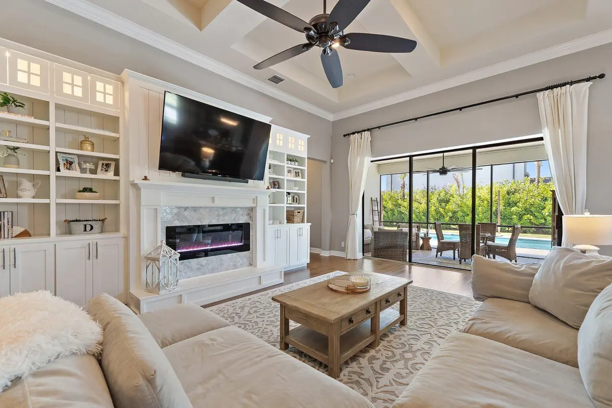 Great Room at 4560 SW Gossamer Circle, Palm City