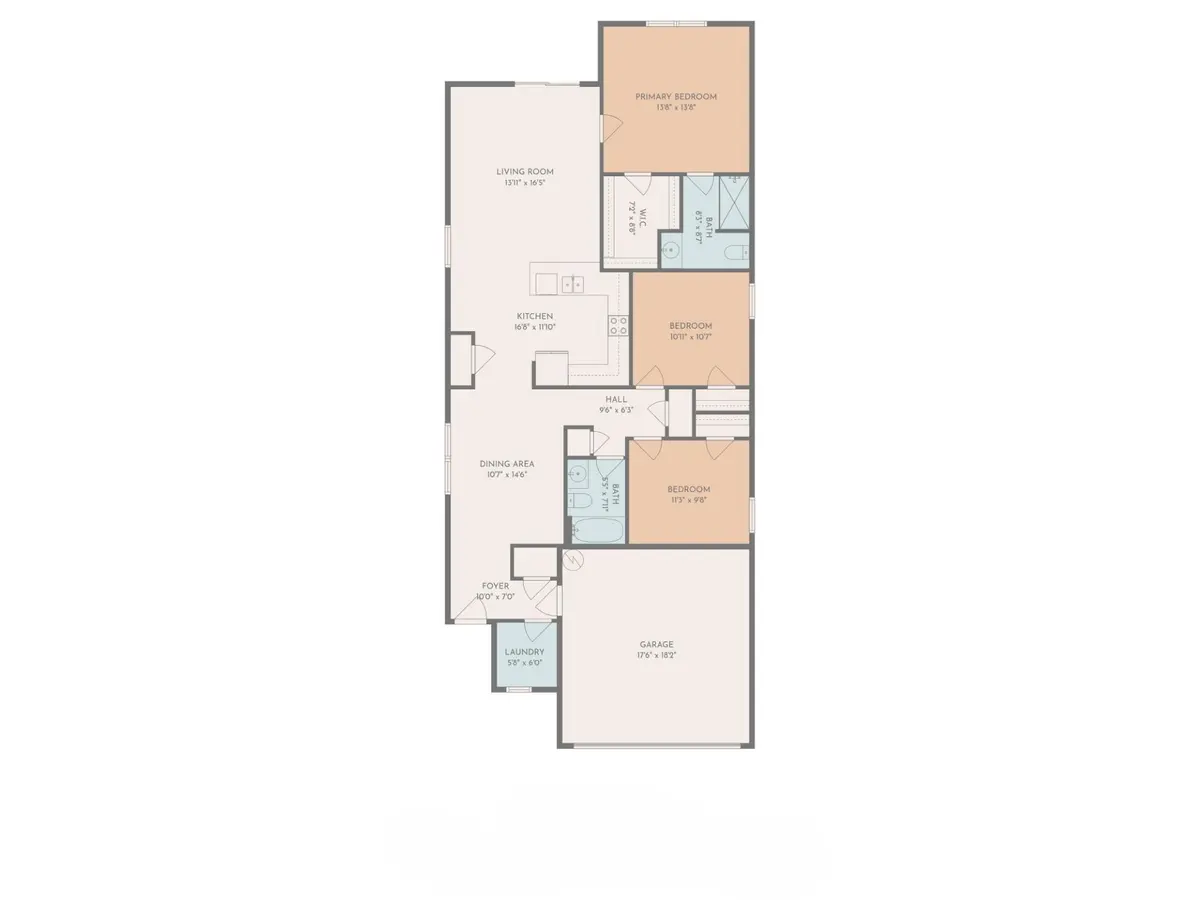 floorp at 5414 Delight Drive, Fort Pierce