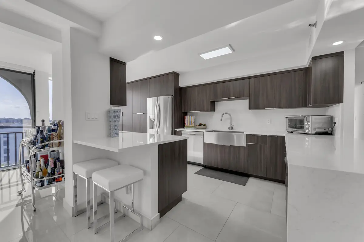 kitchen at 7178 Promenade Drive 801b, Boca Raton