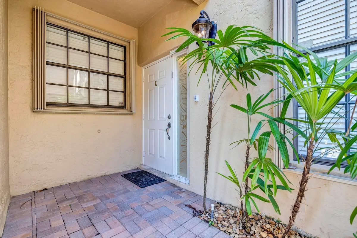 Private Front Entrance at 22791 Trelawny Terrace C, Boca Raton