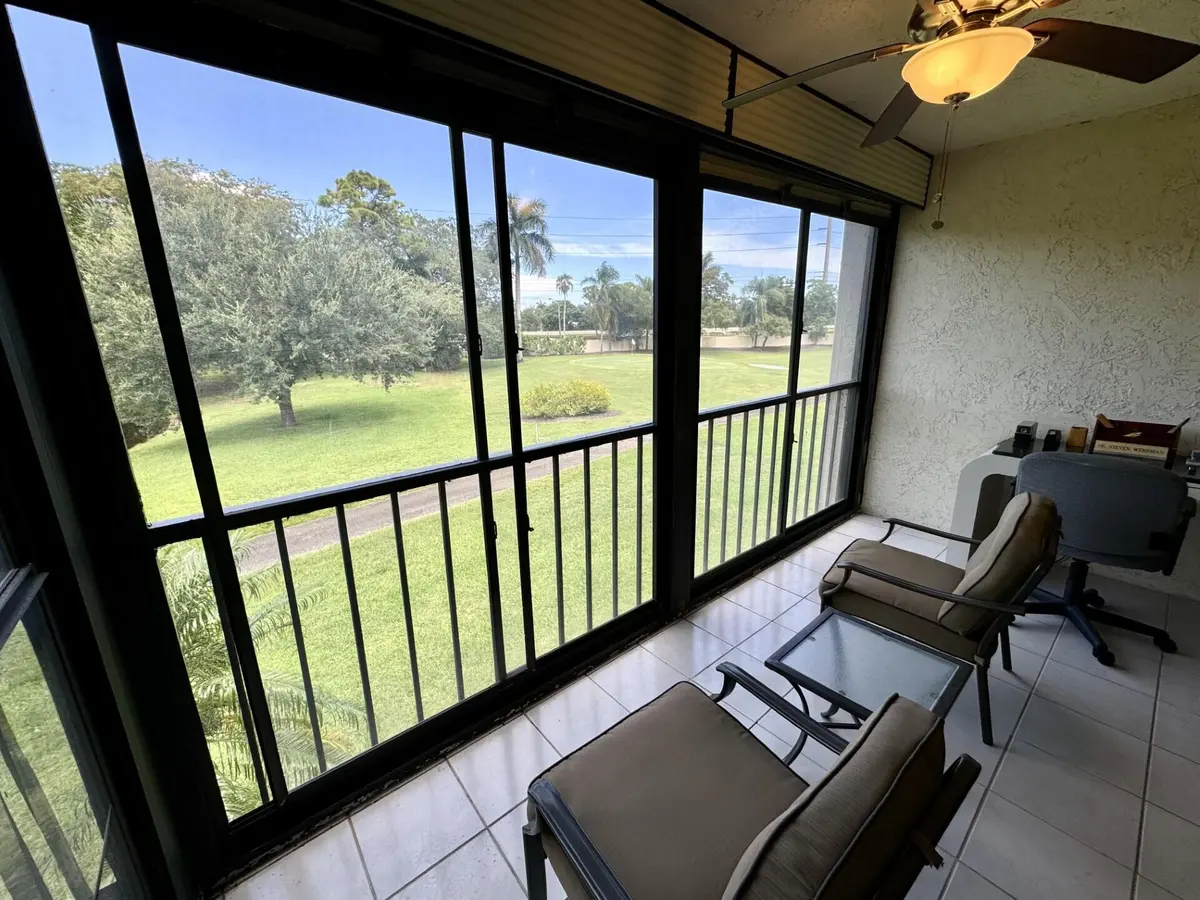 Screened Balcony at 5055 Oakhill Lane 221, Delray Beach