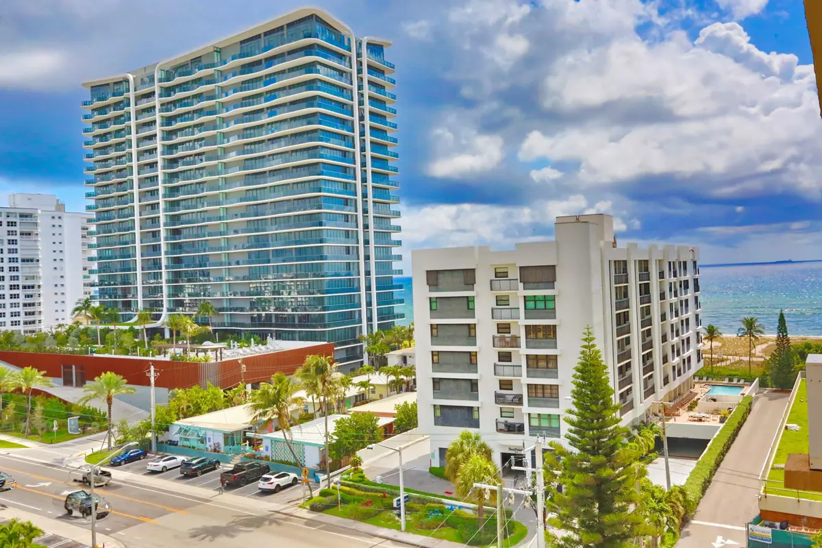 003-005-Balcony View-4200x2800 at 801 N Ocean Boulevard 803, Pompano Beach