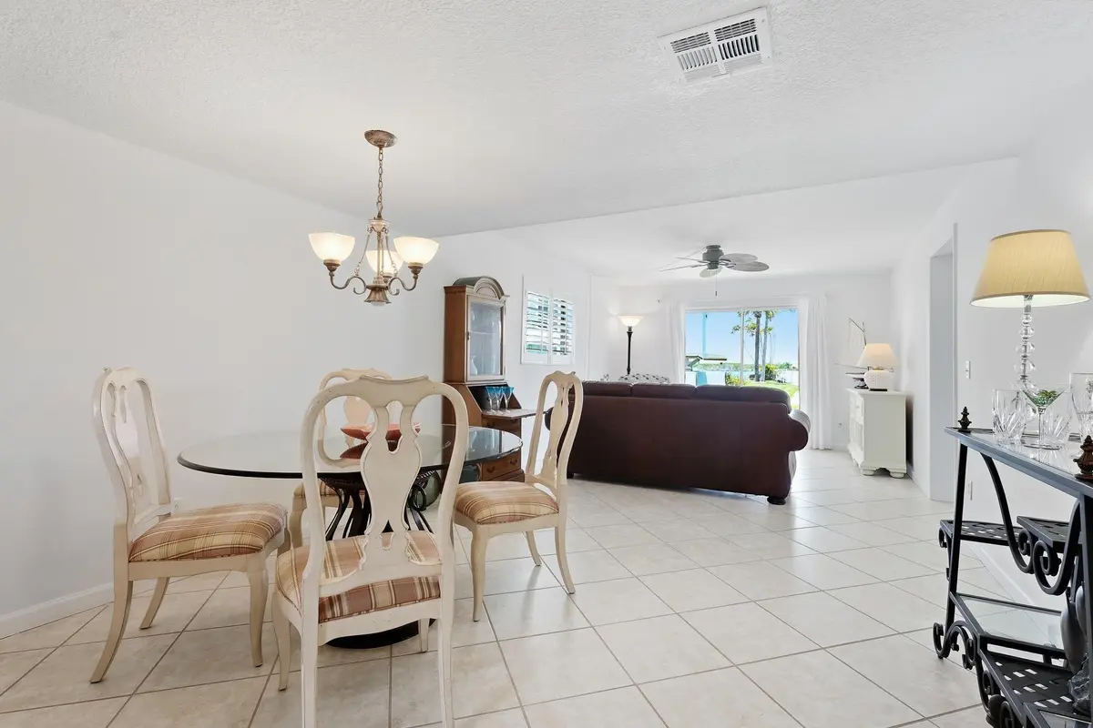 01 Dining rm to Living room at 1300 Seaway Drive C1, Hutchinson Island