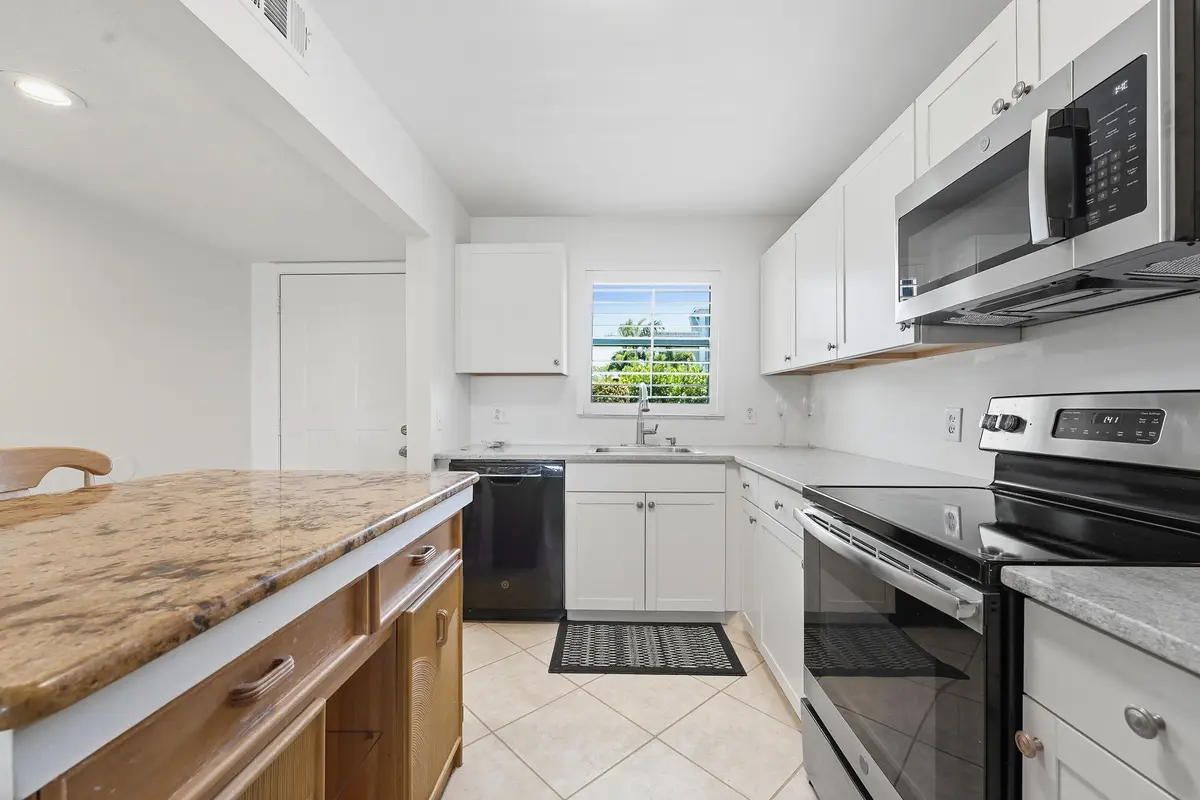 01 Kitchen front at 1300 Seaway Drive C1, Hutchinson Island