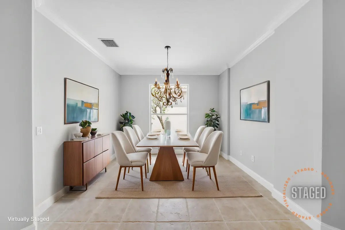 Virtually Staged 9 Dining Area (2)S at 6581 Southport Drive, Boynton Beach