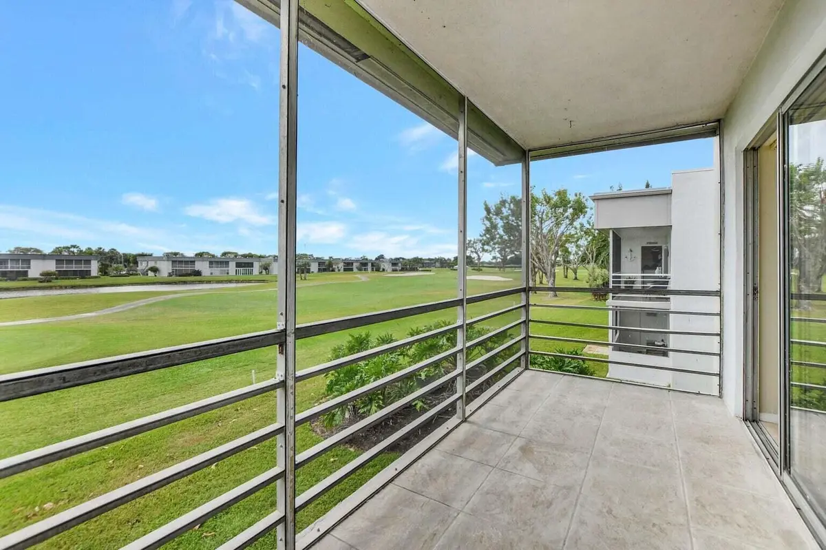 Golf Course View at 187 Normandy D, Delray Beach