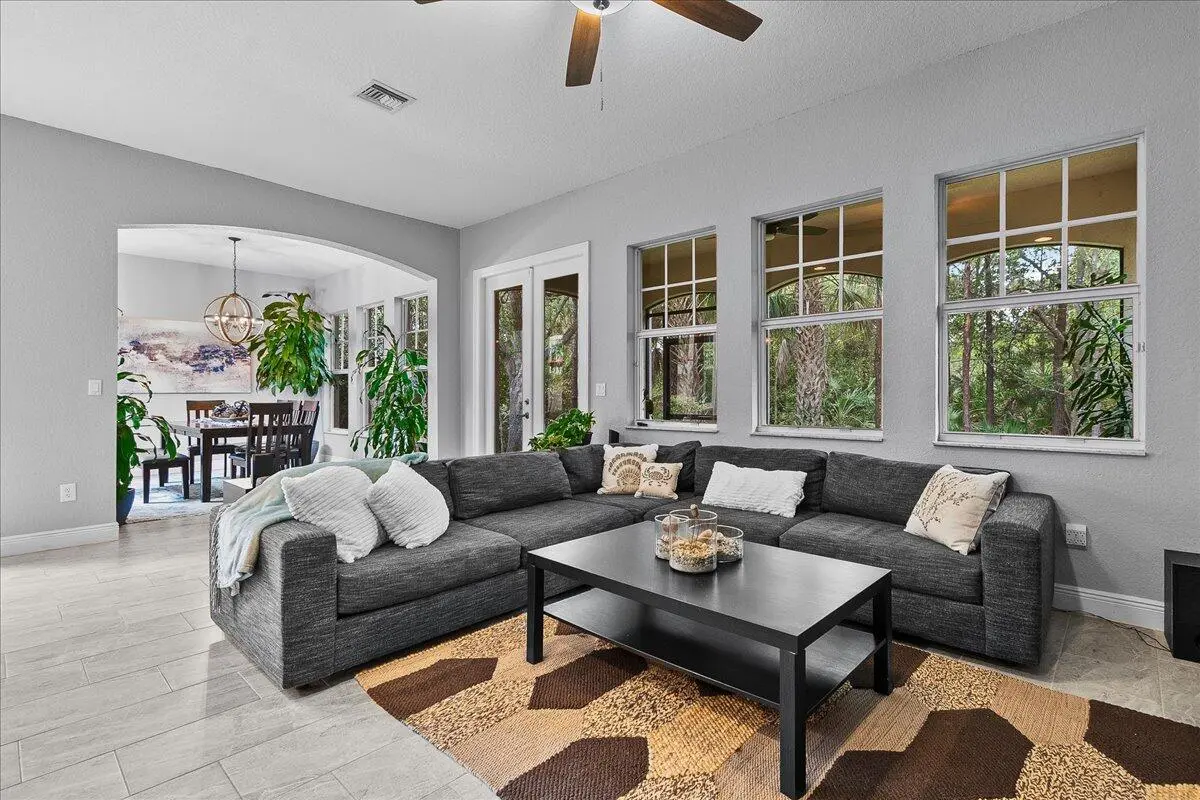 Living Room at 883 Taft Court, Palm Beach Gardens