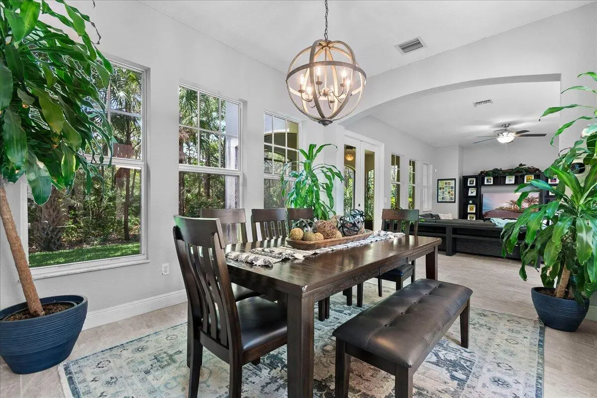 Formal Dining Room at 883 Taft Court, Palm Beach Gardens