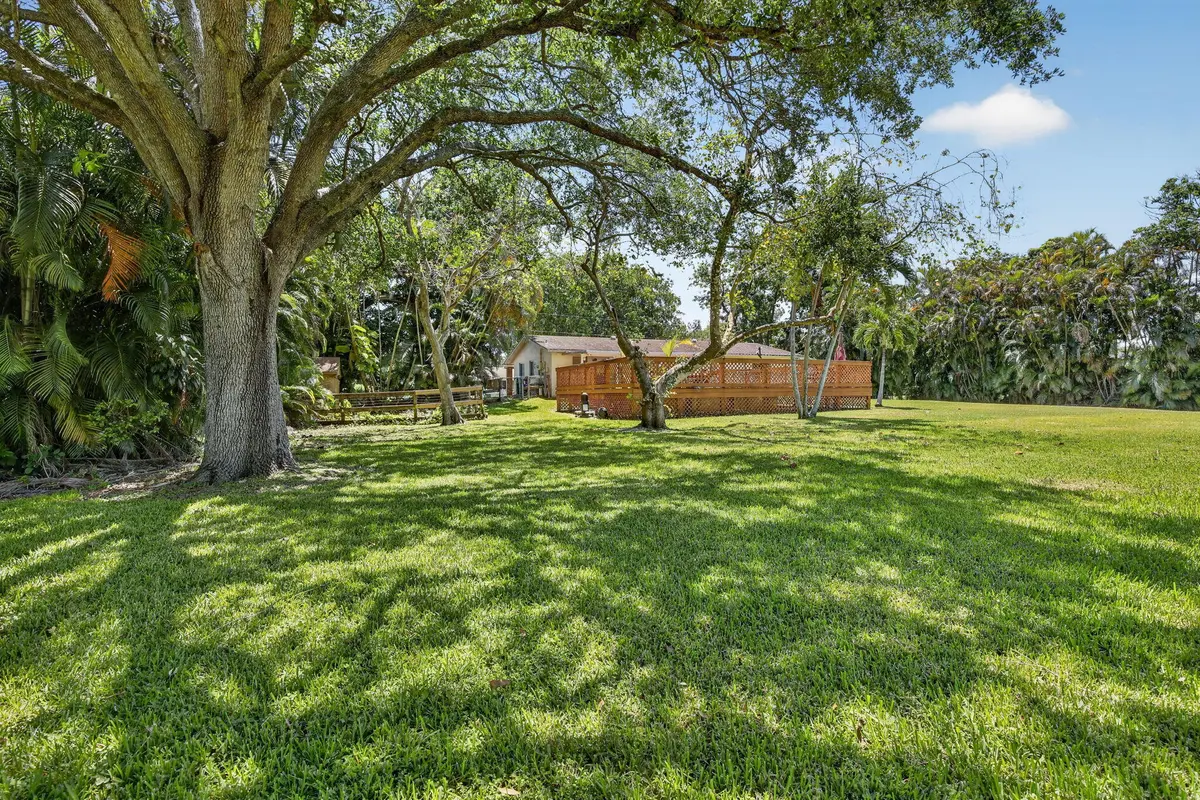 Backyard at 5491 SW 188th Avenue, Southwest Ranches
