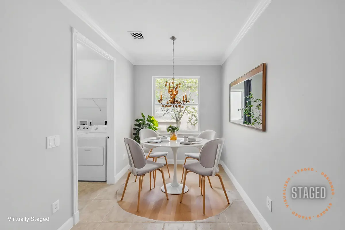Virtually Staged 11 Breakfast Nook S at 6581 Southport Drive, Boynton Beach