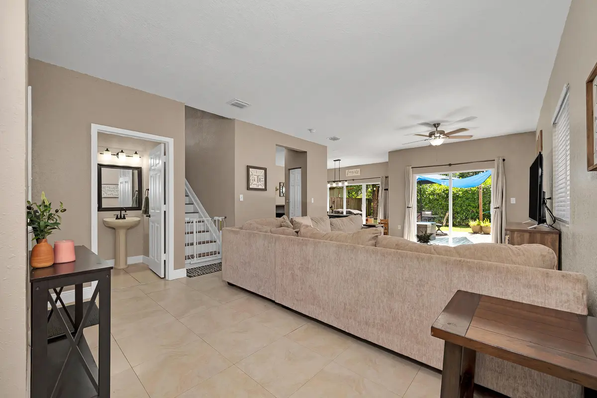 Living Room at 381 NE 35th Terrace, Homestead