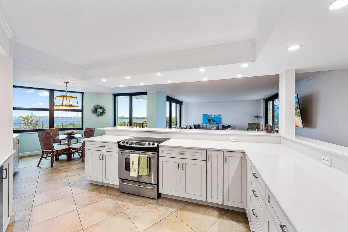 Kitchen at 5420 N Ocean Drive 305, Singer Island