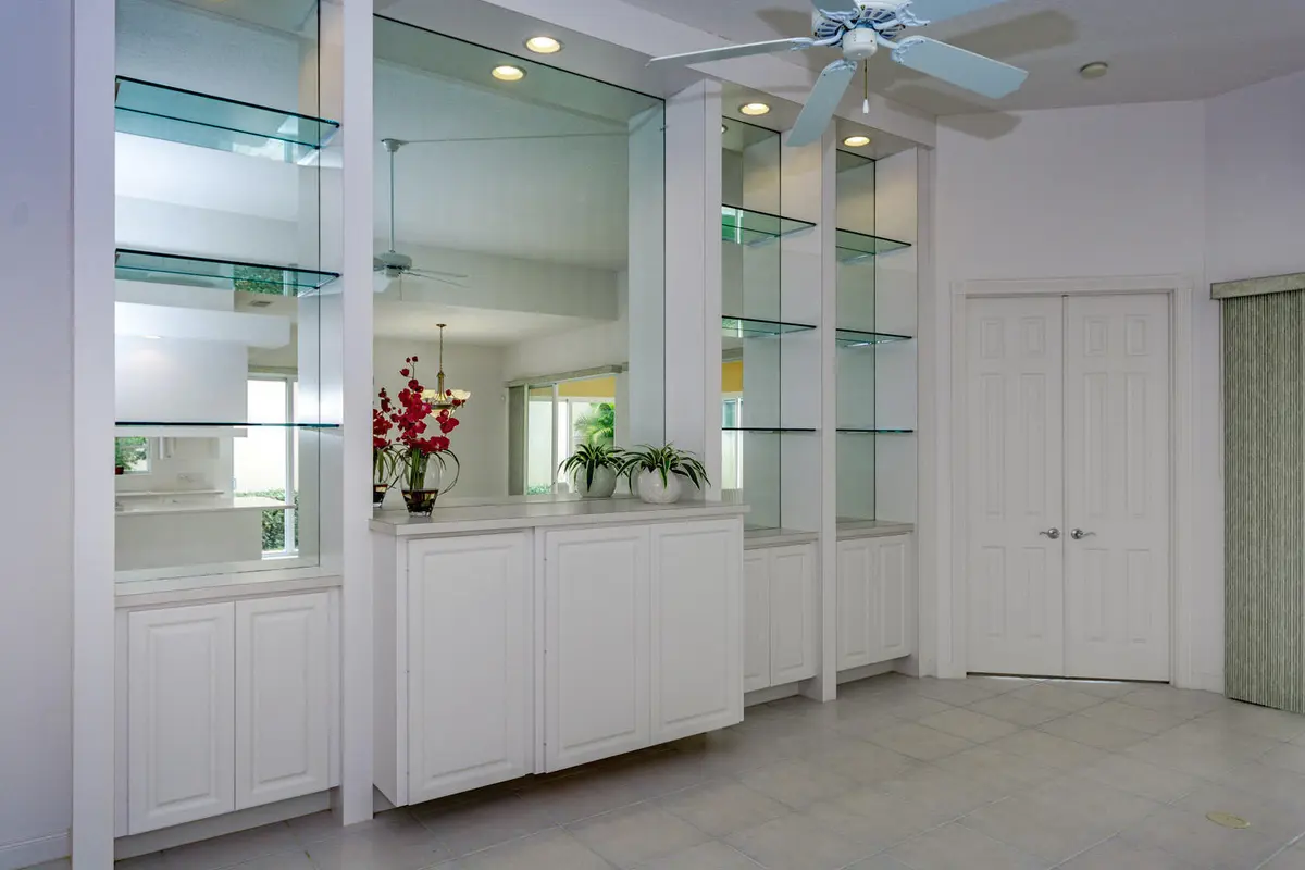 Wall Unit in Living Room at 4705 Dovehill Drive, Palm Beach Gardens
