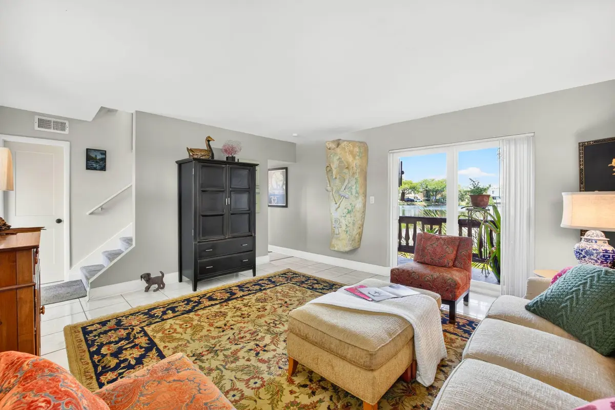 4 Living Room with Lake View at 4001 NE 14th Avenue, Oakland Park