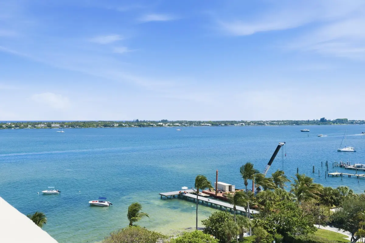 Million $ views from Balcony at 5600 N Flagler Drive Unit 910, West Palm Beach