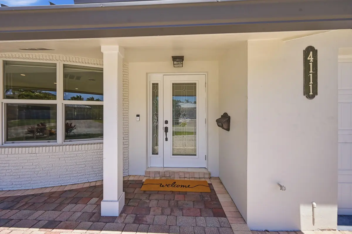 Entrance at 4111 NE 26th Terrace, Lighthouse Point