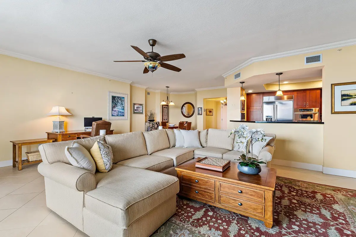 Living Area at 3620 Gardens Parkway 902b, Palm Beach Gardens