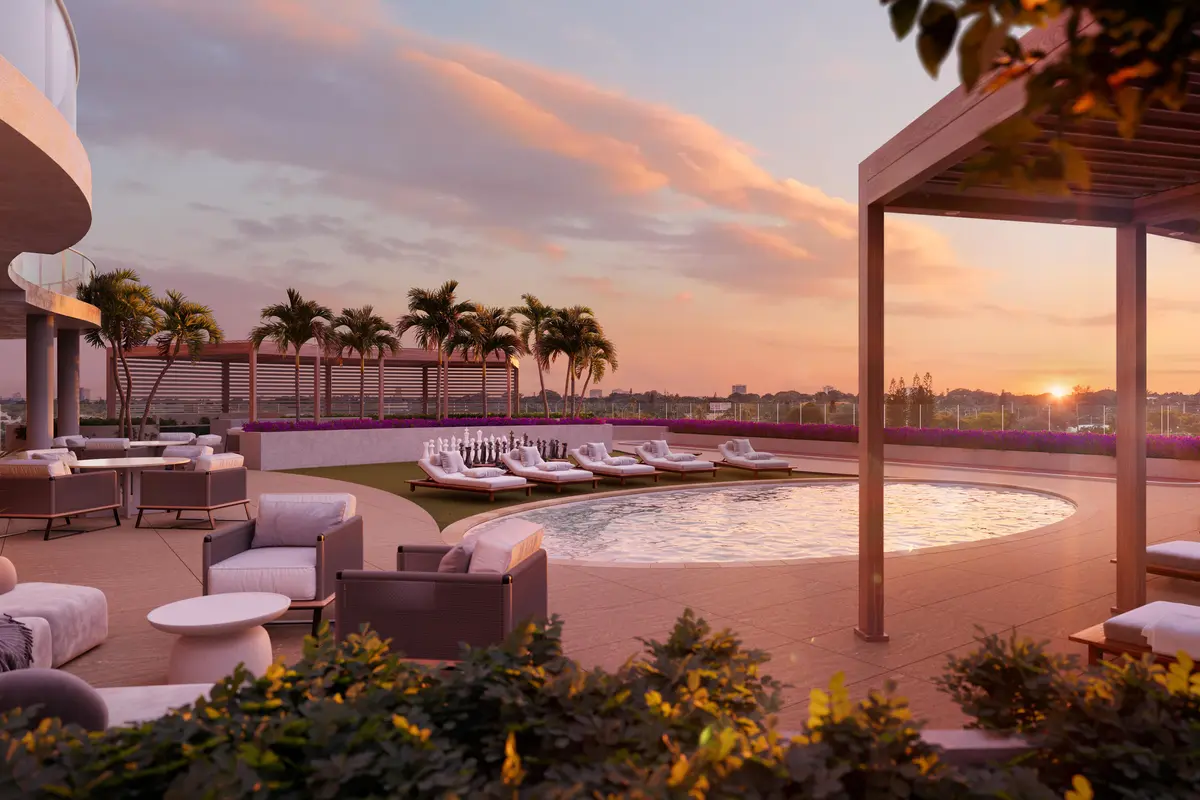 West_Pool_Deck at 4714 N Flagler Drive 803, West Palm Beach