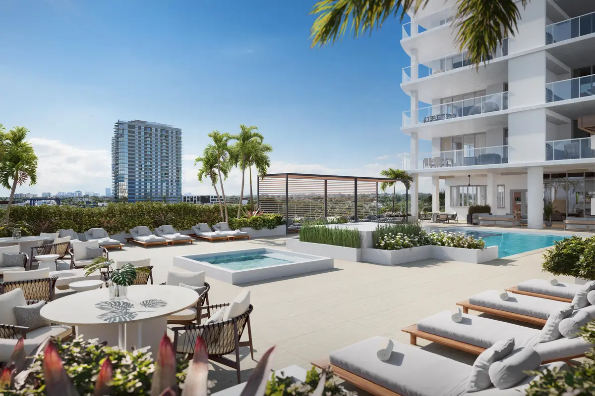 East_Pool_Deck at 4714 N Flagler Drive 803, West Palm Beach