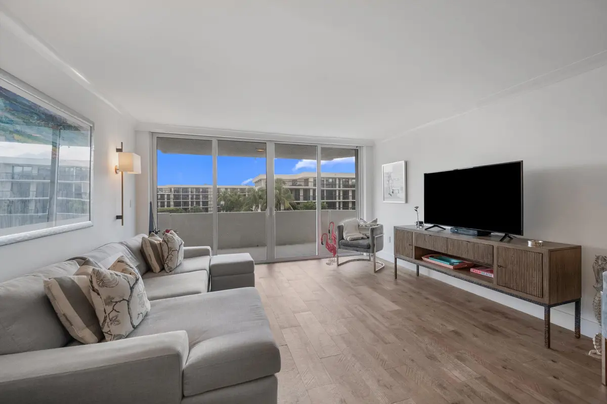 Living Room at 2773 S Ocean Boulevard 410, Palm Beach