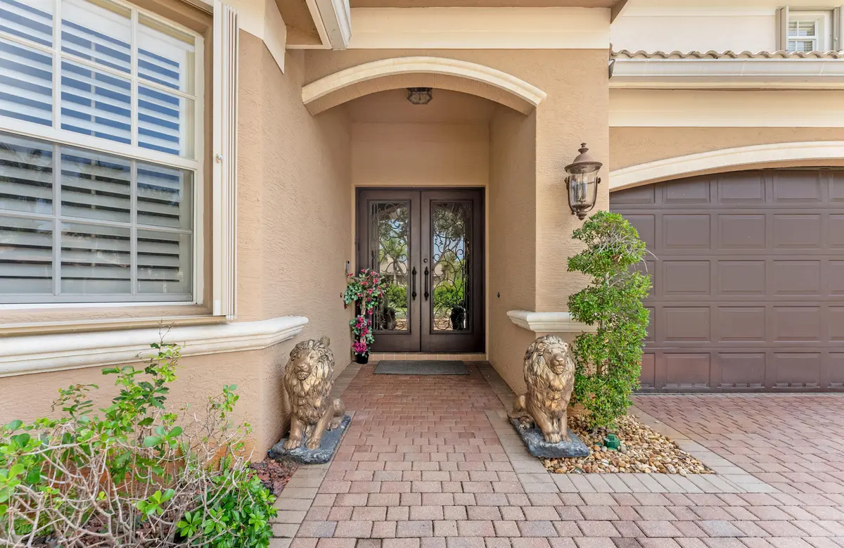 Front Door at 11790 Foxbriar Lake Trail, Boynton Beach