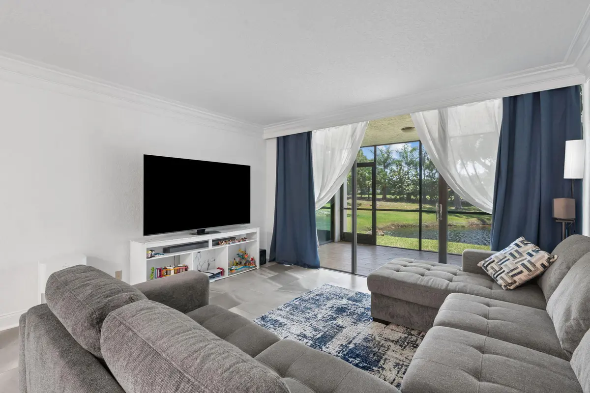 Living Room at 6562 Boca Del Mar Drive 124, Boca Raton