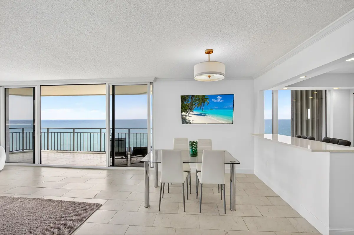 02 Dining Area at 3009 S Ocean Boulevard 902, Highland Beach