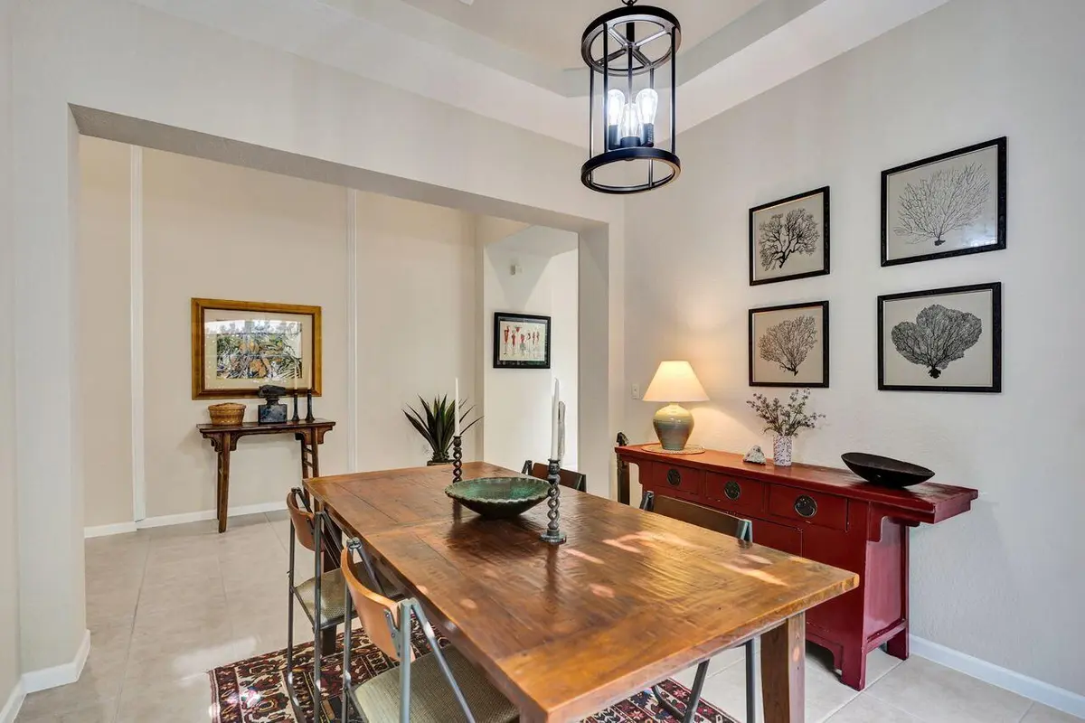 Dining Room at 9625 Via Elegante, Wellington