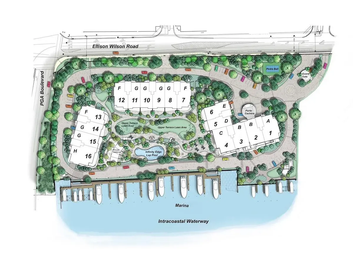 Site Map at 2200 Pga Boulevard 201, Palm Beach Gardens
