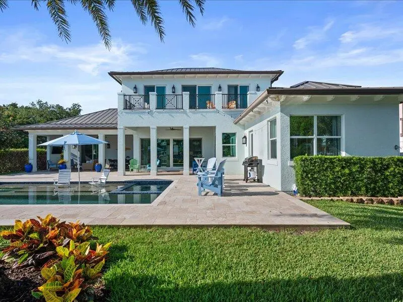 Backyard at 205 Body Court, Jupiter