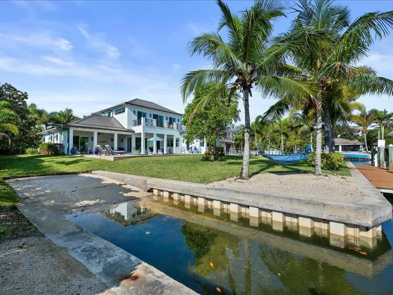 Private Boat Ramp at 205 Body Court, Jupiter