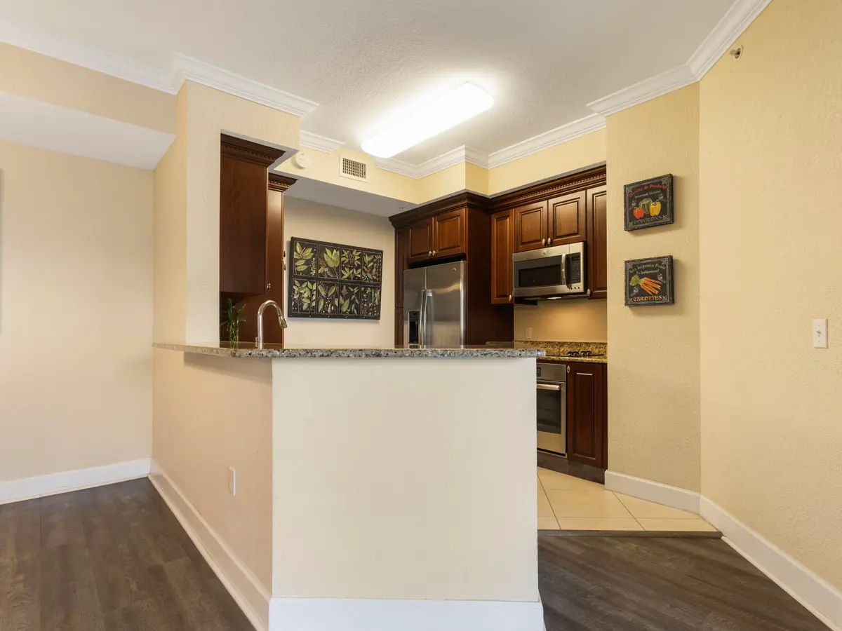 Kitchen at 1690 Renaissance Commons Boulevard 1412, Boynton Beach