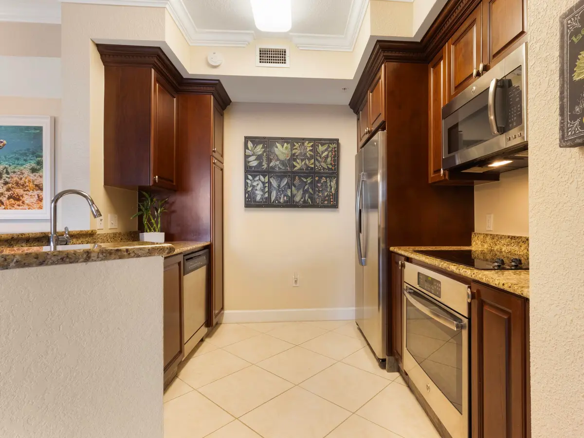 Kitchen at 1690 Renaissance Commons Boulevard 1412, Boynton Beach