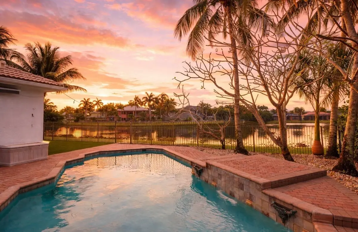 Morning Sunrise at 10812 Castle Oak Drive, Boynton Beach