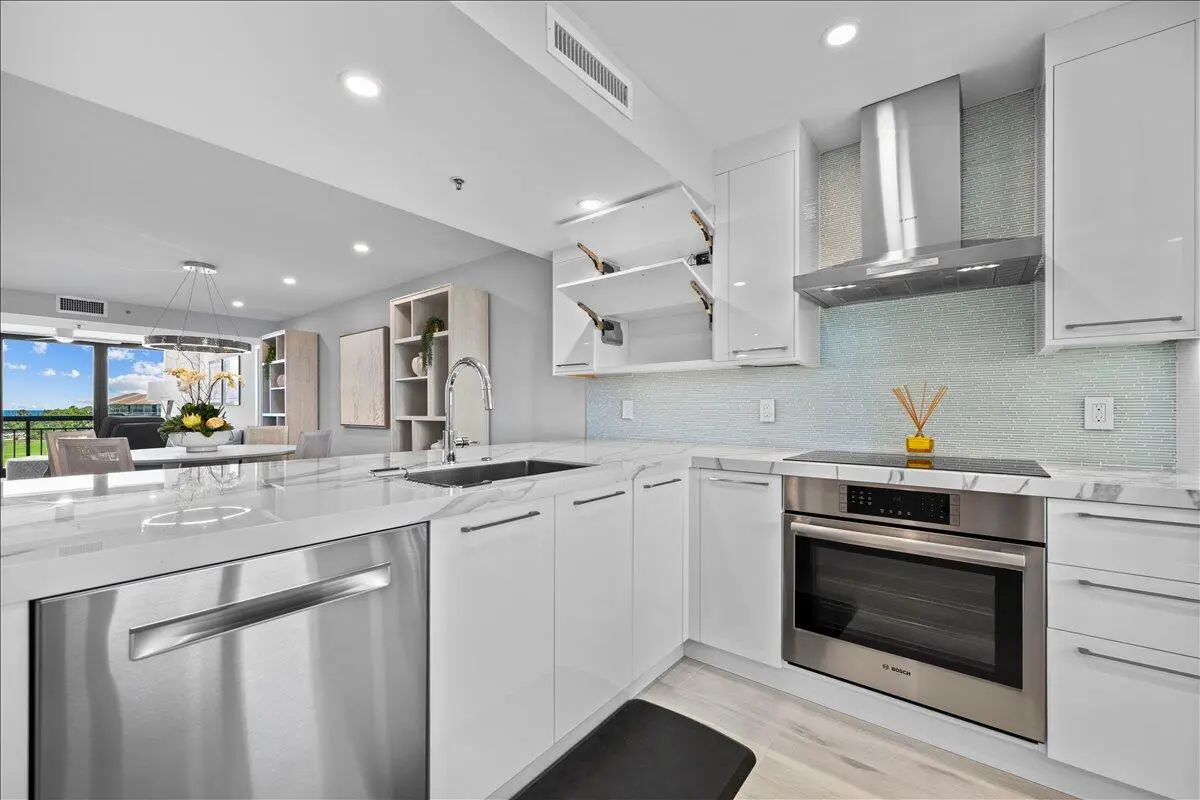Open-Concept Cooking at 201 S Seas Drive 503, Jupiter