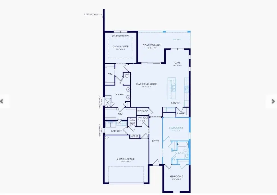 97 Floorplan at 4393 Mersin Lane Prestige 97, Lake Worth