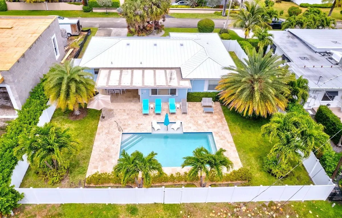 Rear Aerial at 1131 Surf Road, Singer Island