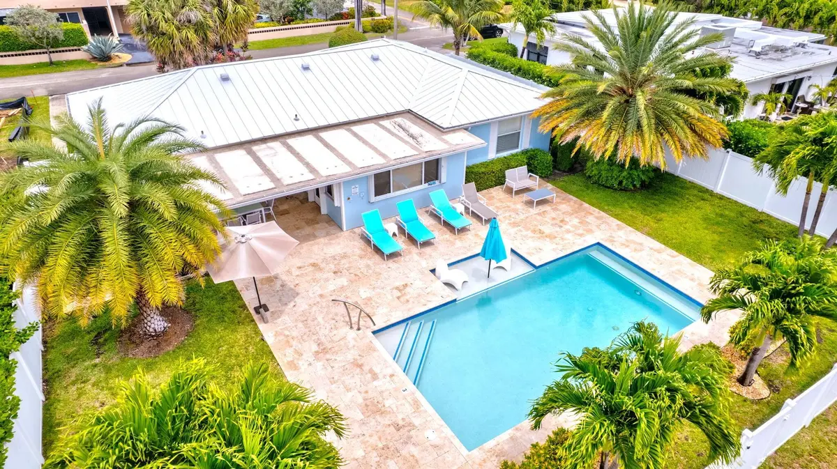 Rear Aerial at 1131 Surf Road, Singer Island