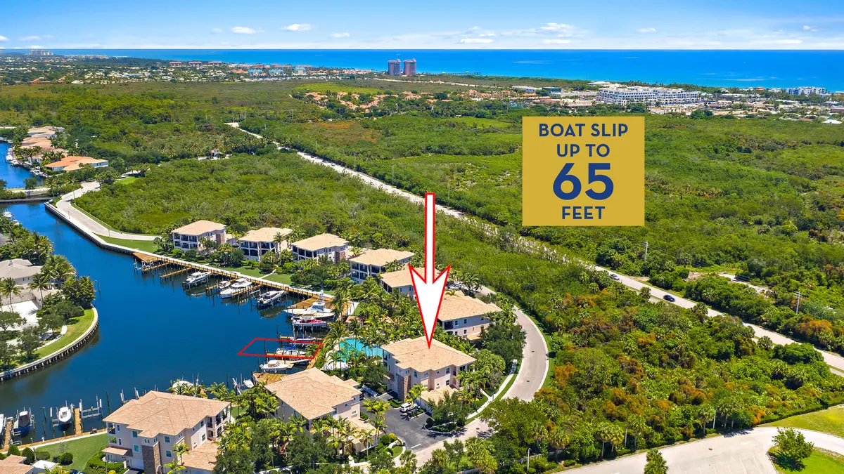 Aerial at 13501 Treasure Cove Circle, North Palm Beach