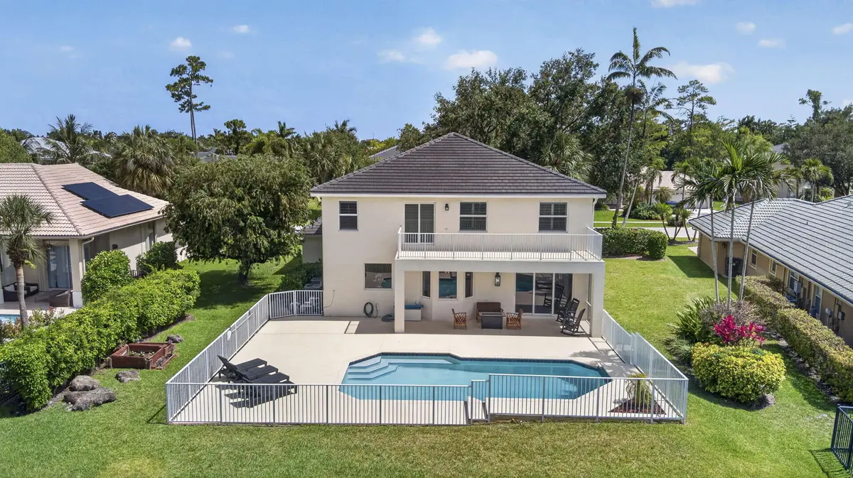 Aerial Back (2) at 15703 Cypress Park Drive, Wellington