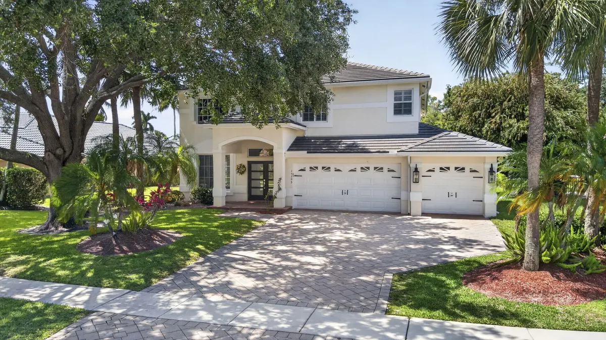 Front Exterior at 15703 Cypress Park Drive, Wellington