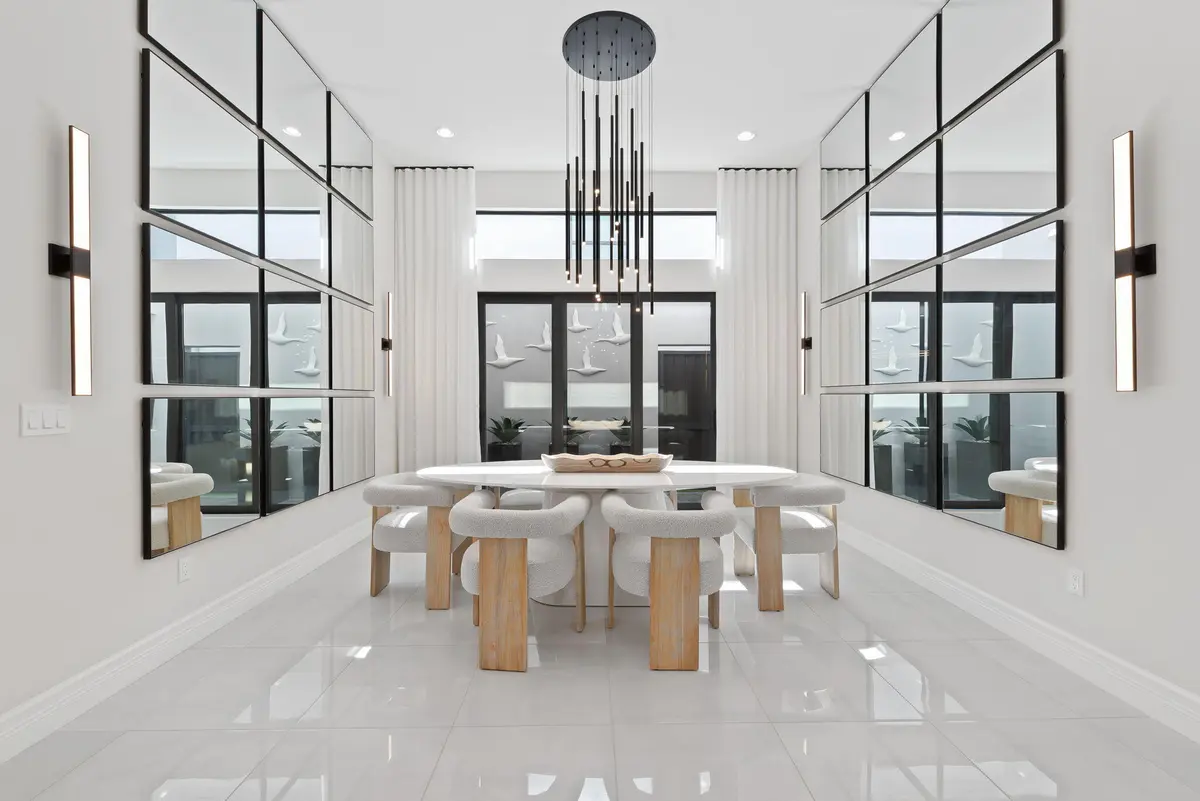 Dining Room at 9029 Dulcetto Court, Boca Raton
